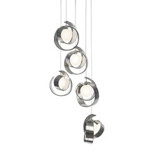 Hubbardton Forge - Canada 131129-SKT-LONG-85-GG0711 - Riza 5-Light Pendant