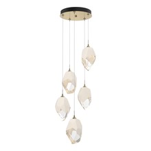 Hubbardton Forge - Canada 131138-SKT-LONG-86-WP0755 - Chrysalis 5-Light Large Crystal Pendant