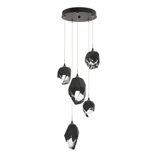 Hubbardton Forge - Canada 131139-SKT-STND-14-BP0756 - Chrysalis 5-Light Mixed Crystal Pendant