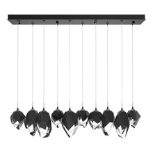 Hubbardton Forge - Canada 131145-SKT-LONG-89-BP0756 - Chrysalis 10-Light Mixed Crystal Pendant