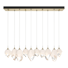 Hubbardton Forge - Canada 131145-SKT-STND-86-WP0756 - Chrysalis 10-Light Mixed Crystal Pendant