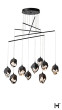 Hubbardton Forge - Canada 131159-SKT-STND-10-BP0754 - Chrysalis 10-Light Small Crystal Mobile Pendant