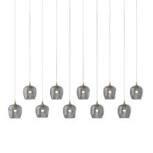 Hubbardton Forge - Canada 131203-SKT-LONG-84-YL0709 - Ume 10-Light Pendant