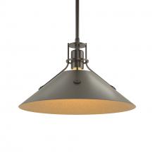 Hubbardton Forge - Canada 134550-SKT-MULT-14-07 - Henry Medium Steel Shade Pendant