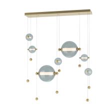 Hubbardton Forge - Canada 139054-LED-STND-86-YL0694 - Abacus 7-Light Double Linear LED Pendant