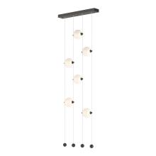 Hubbardton Forge - Canada 139055-LED-STND-14-GG0668 - Abacus 6-Light Ceiling-to-Floor LED Pendant