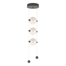 Hubbardton Forge - Canada 139059-LED-STND-07-GG0668 - Abacus 3-Light LED Pendant