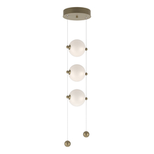 Hubbardton Forge - Canada 139059-LED-STND-84-GG0668 - Abacus 3-Light LED Pendant