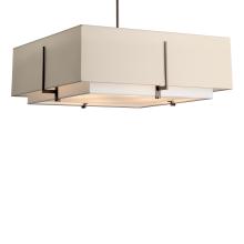 Hubbardton Forge - Canada 139635-SKT-MULT-05-SF2012-SA2401 - Exos Square Large Double Shade Pendant