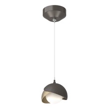 Hubbardton Forge - Canada 161183-SKT-STND-14-84-GG0711 - Brooklyn Double Shade Low Voltage Mini Pendant