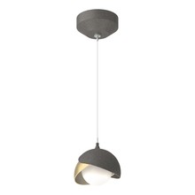 Hubbardton Forge - Canada 161183-SKT-STND-20-86-GG0711 - Brooklyn Double Shade Low Voltage Mini Pendant