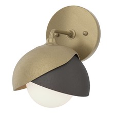 Hubbardton Forge - Canada 201374-SKT-84-14-GG0711 - Brooklyn 1-Light Double Shade Bath Sconce