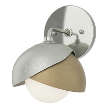 Hubbardton Forge - Canada 201374-SKT-85-84-GG0711 - Brooklyn 1-Light Double Shade Bath Sconce