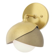 Hubbardton Forge - Canada 201374-SKT-86-84-GG0711 - Brooklyn 1-Light Double Shade Bath Sconce