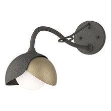 Hubbardton Forge - Canada 201377-SKT-20-84-GG0711 - Brooklyn 1-Light Double Shade Long-Arm Sconce