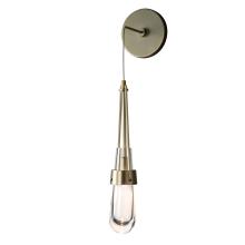 Hubbardton Forge - Canada 201395-SKT-86-ZM0434 - Link Clear Glass Low Voltage Sconce