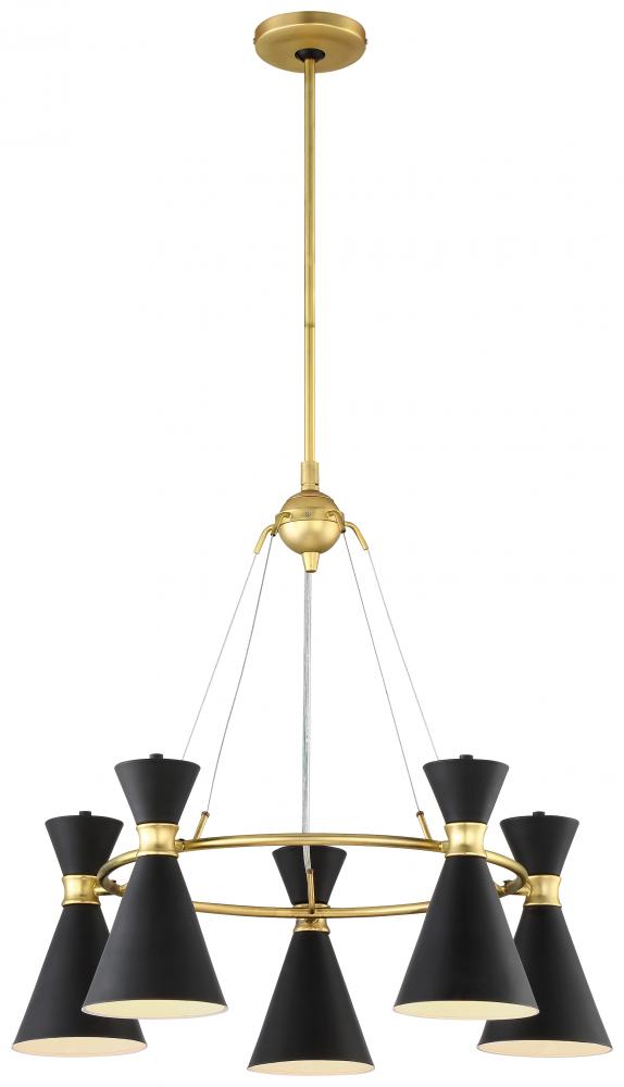 Conic - 5 Light Chandelier