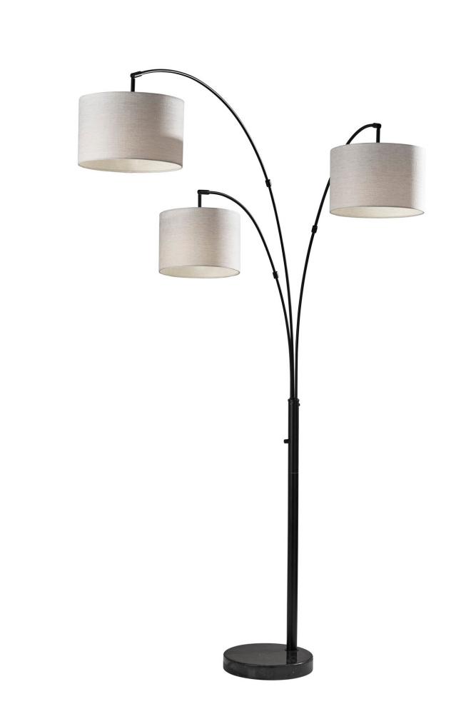 Bowery 3-Arm Arc Lamp