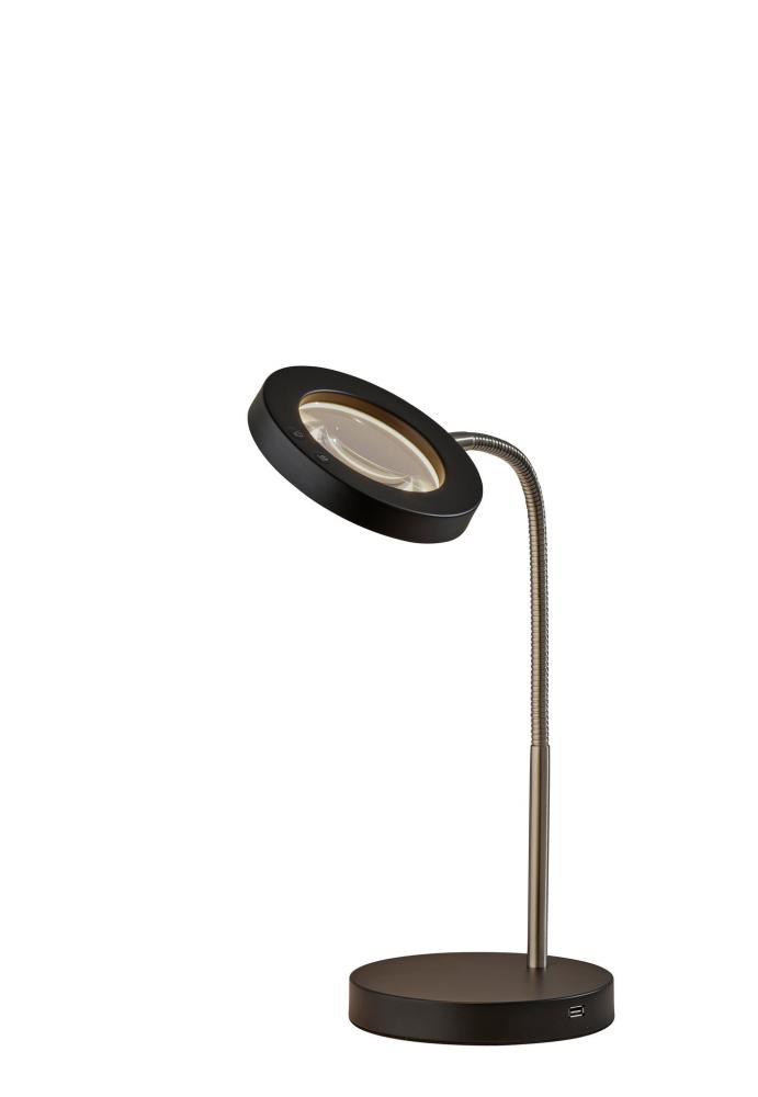 Holmes LED Magnifier Desk Lamp w/Smart Switch