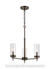 Visual Comfort & Co. Studio Collection 3190303-778 - Zire Three Light Chandelier