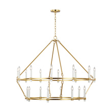 Visual Comfort & Co. Studio Collection CC14420BBS - Marston 2 Tier Large Chandelier