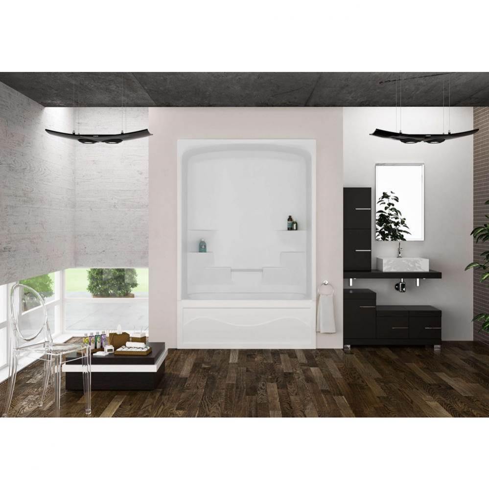 White Liberty Tub Shower