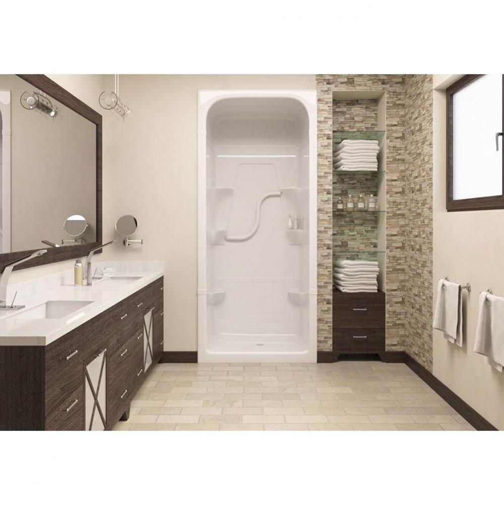 White Madison 3 Shower Stall