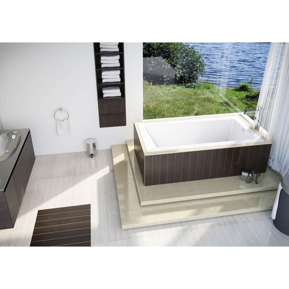 White Mella 2'' Drop In Bath 8-Pack