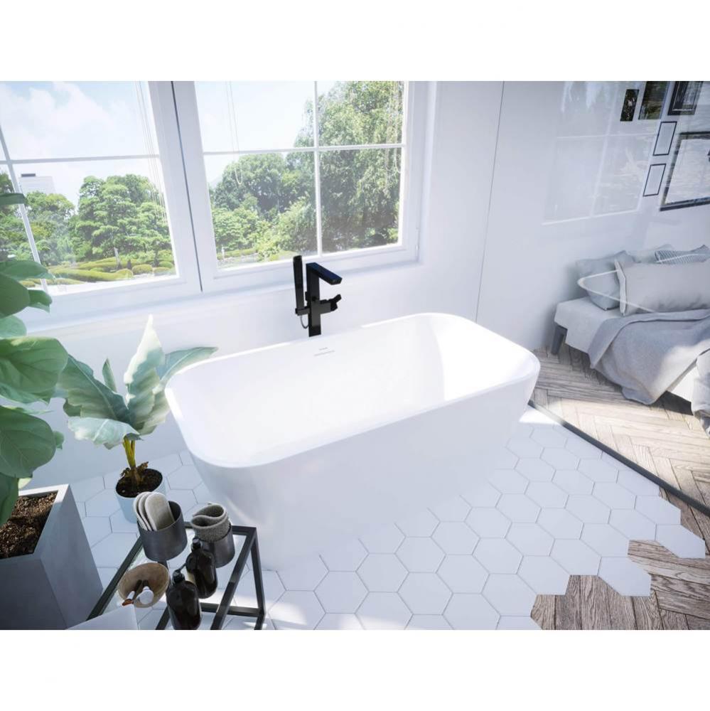 White Mistaya Bath 60''