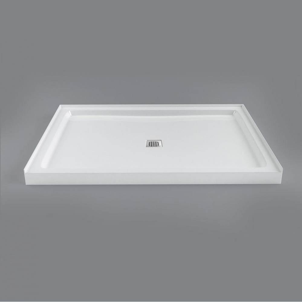 White Strada 48'' Sqd Alcove Base