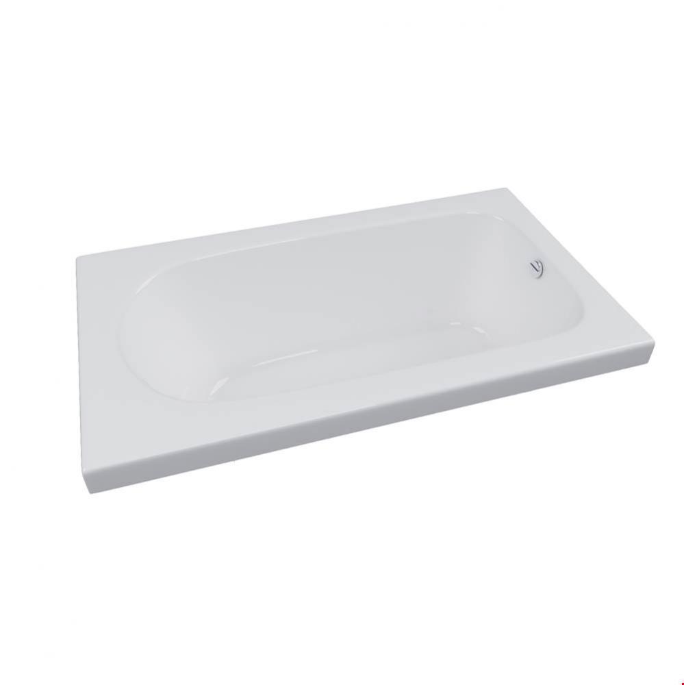 White Marlowe 2'' Drop In Bath 8-Pack