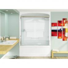 Mirolin Canada BDT60PS - BDT60 Bypass Shower Door Plain Silver