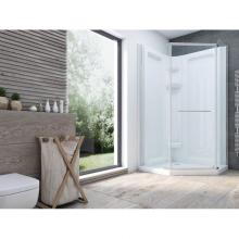 Mirolin Canada CD38NAPS - Corner 38'' Neo Angle Door Plain Silver