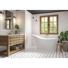 Mirolin Canada CF1023 - White Pria Bath