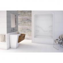 Mirolin Canada PT516R1 - White Parker 16 Tub Shower