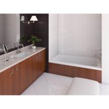 Mirolin Canada BO33R0001 - White Salina Alcove Bath