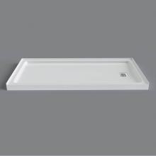 Mirolin Canada SQD6030RA1 - White Strada 60'' Sqd Alcove Base