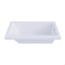 Mirolin Canada BO75S46 - Biscuit Mella SlimLine Drop In Bath