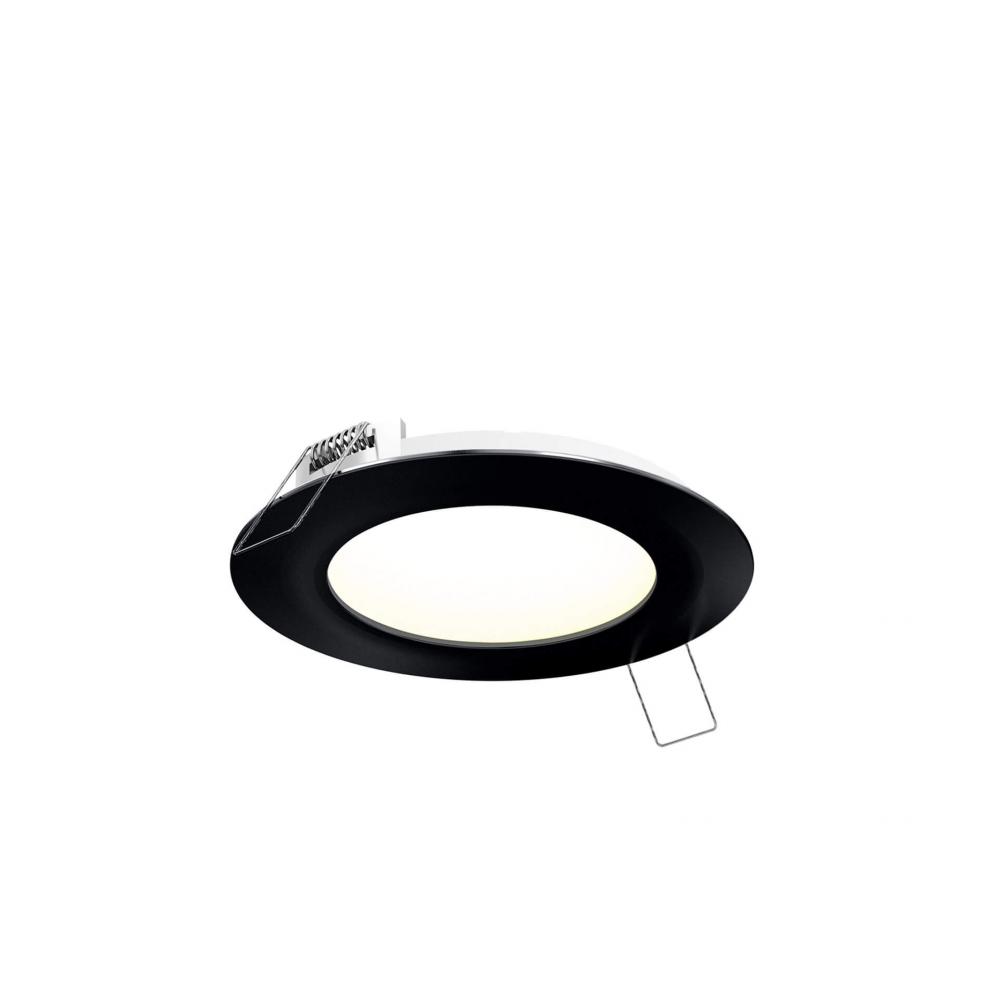 Multi CCT Slim Round Recessed Panel Light - universal 120V-347V, 0-10V dimming