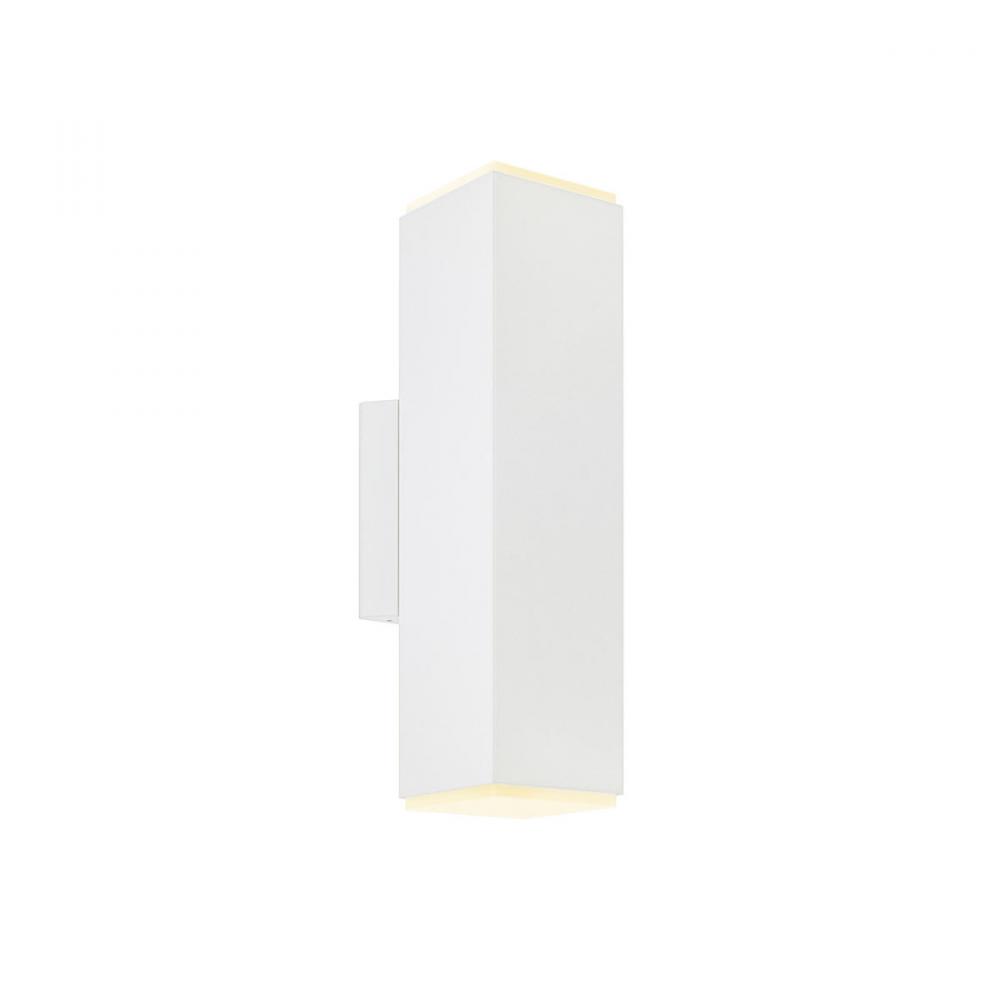 4 Inch Square Adjustable LED Cylinder Sconce