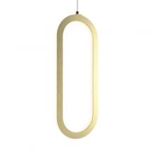 Dals FPD-CC-GD - Single Vertical Oblong Pendant 16''