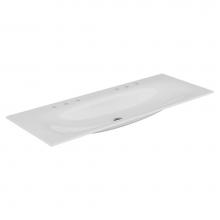 KEUCO 31160311456 - 55'' Ceramic double-washbasin