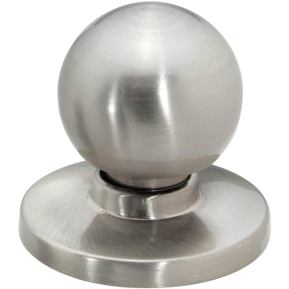 Cabinet/Closet Pedestal Knob w/Back Plate, ORB (C10B)