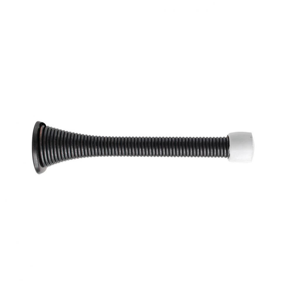 3 3/4'' SPRING DOOR STOP BLK