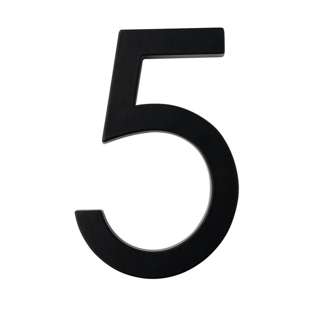 5'' DESIGNER HOUSE NUMBER, BLK No.5