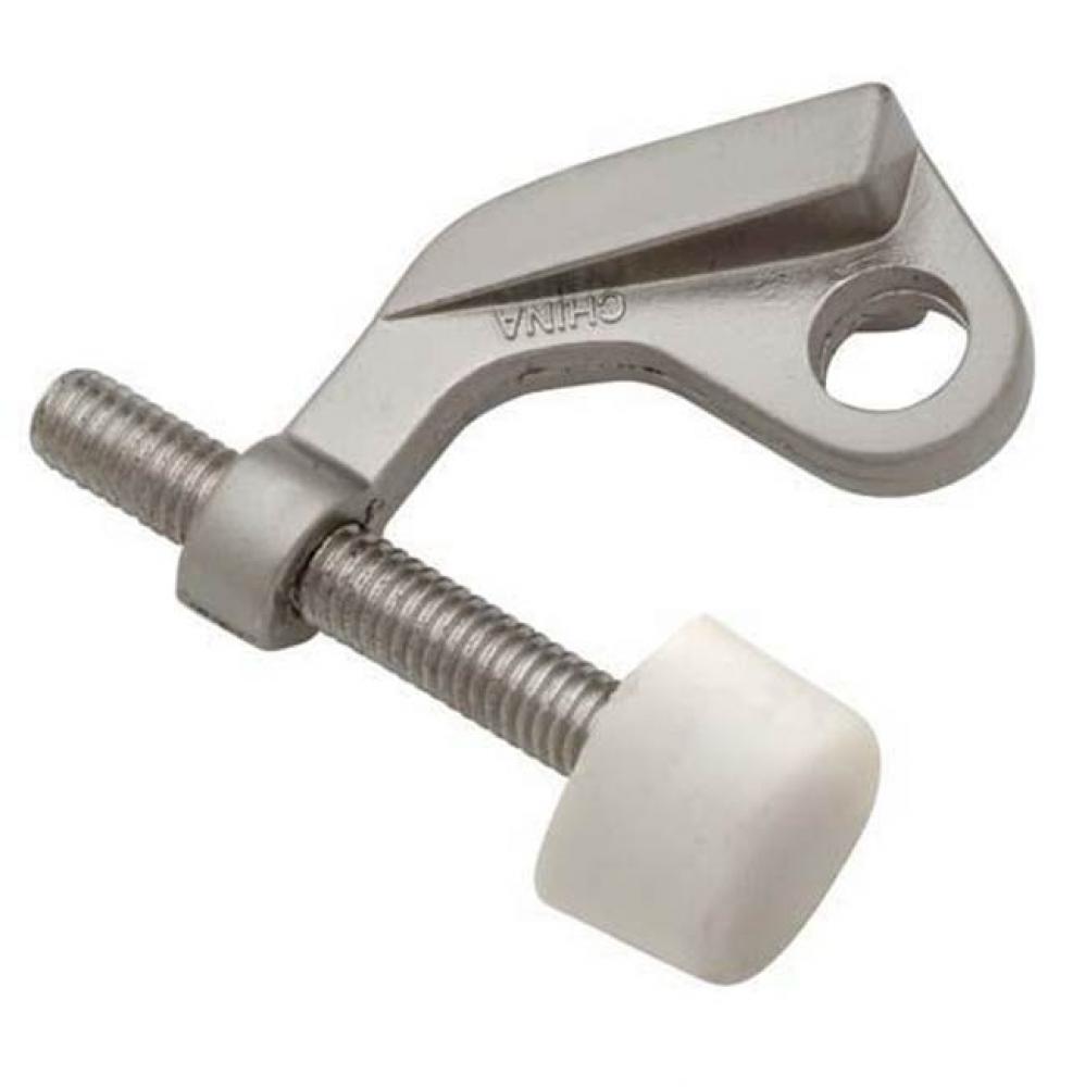 DOOR SAVER HINGE PIN STOP SN, WHITE TIP