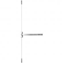 Taymor 17-F9748VSSS - Grade 1 48'' Vertical Rod Push Bar - Fire Rated, SS (C32)