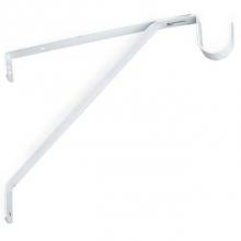 Taymor 25-2800 - Adjustable Shelf and Rod Support, White Enamel