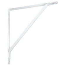 Taymor 25-2815 - Fixed Heavy Duty Shelf Support, White Enamel