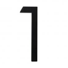 Taymor 25-DBLK51 - 5'' DESIGNER HOUSE NUMBER, BLK No.1